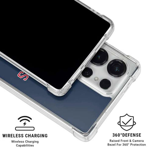 University of Mississippi Ole Miss Blue Galaxy S25 Ultra Clear Case